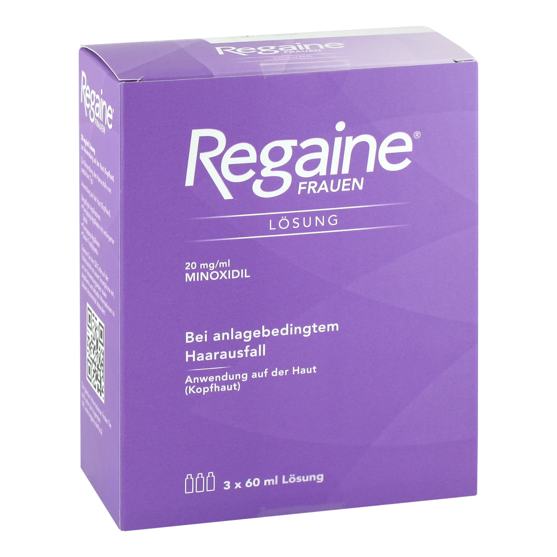 Packung Regaine Frauen 2 Prozent Minoxidil-Lösung
