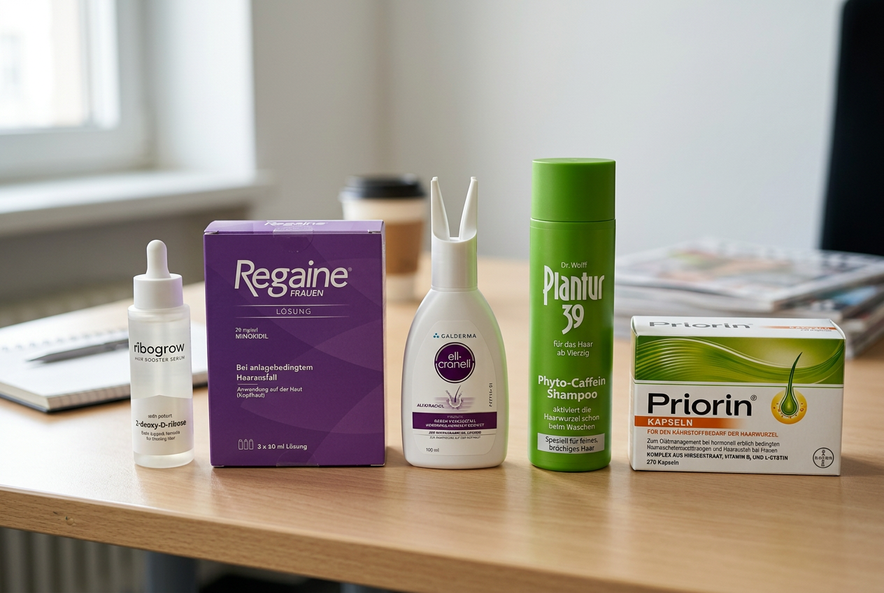 Fünf Mittel gegen Haarausfall bei Frauen im Redaktionstest